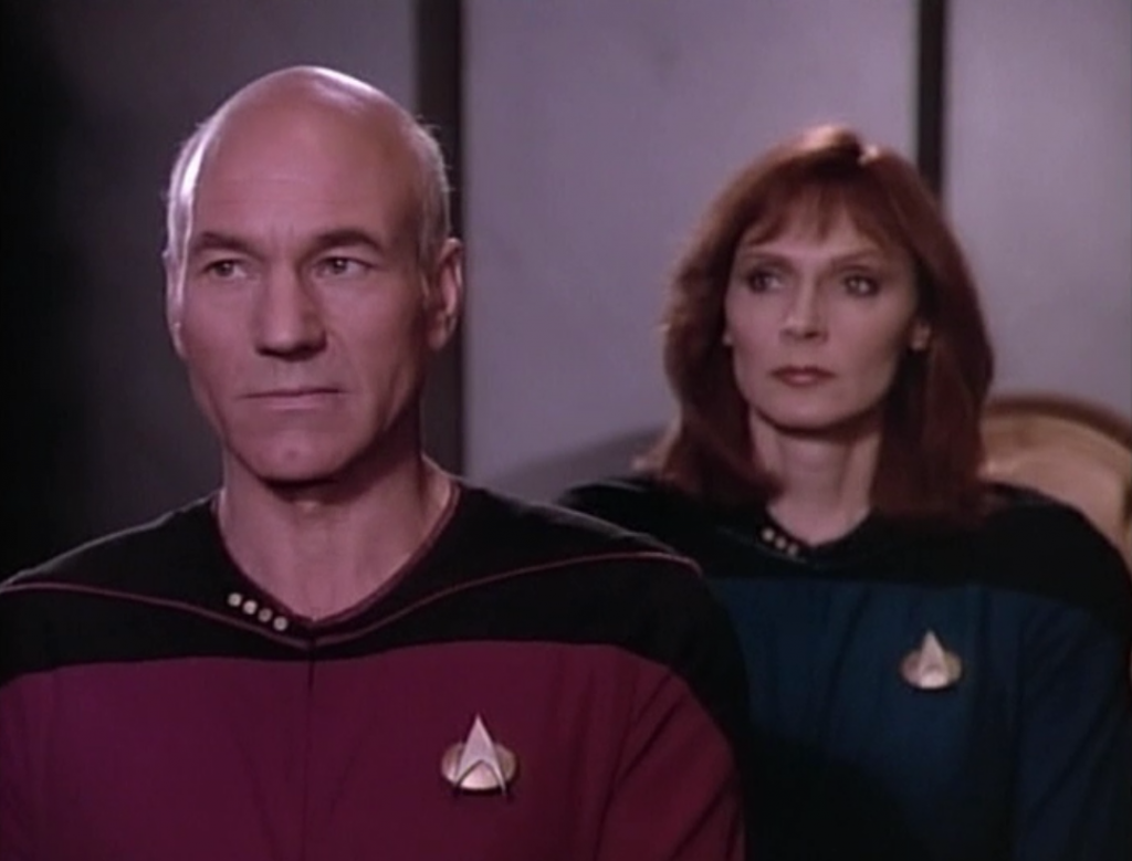 Picard and Crusher - Let's Watch Star Trek